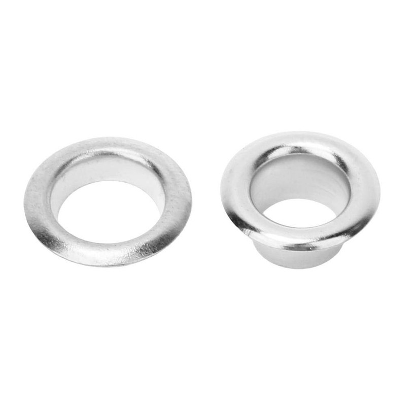 Grommet Eyelets, 100Pcs 6mm Brass Eyelets with Gaskets for Leather