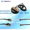Maswell GSM-046: Cellular 2X2 MIMO Antenna 4G Outdoor, 700-2700MHz 3G