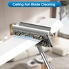 Elegoro Extendable Cleaner for Ceiling Fan and Baseboards Cleaner Tool-