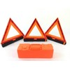 Roadside Safety Emergency Reflective Warning Triangles - 3 Pack with