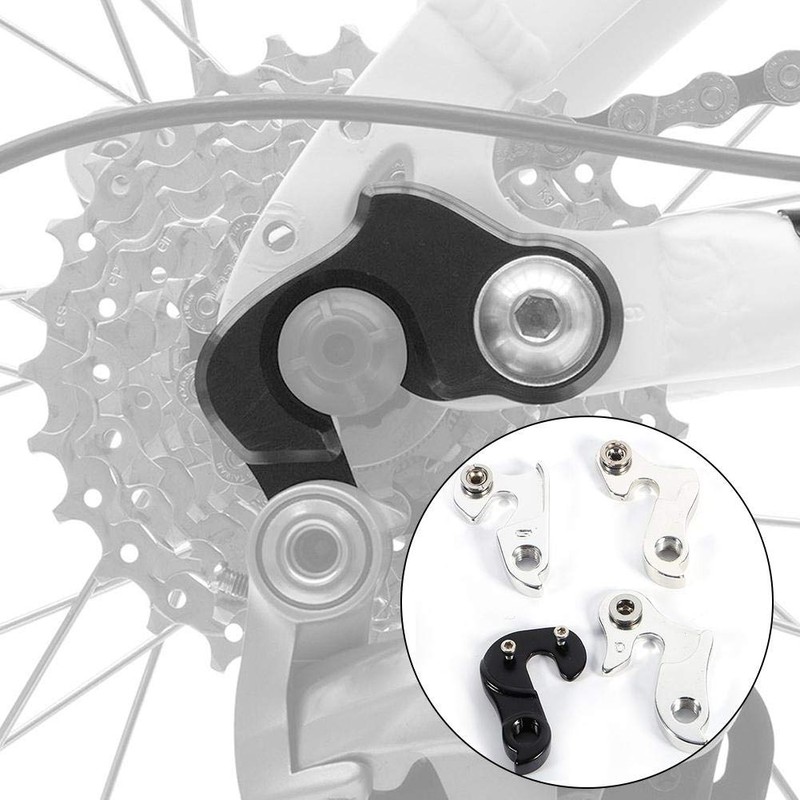 Derailleur Hanger Rear Tail Hook Drop Out Adapter Motorcycle Aluminum