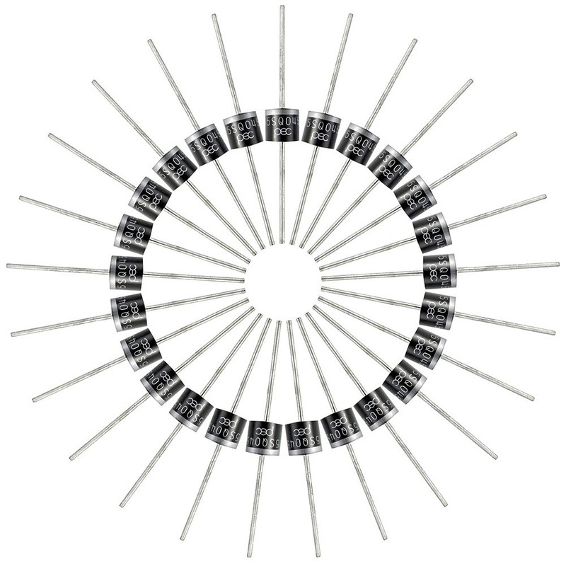 WayinTop 25pcs 15SQ045 Schottky Diodes, 15A 45V Diode Axial Schottky