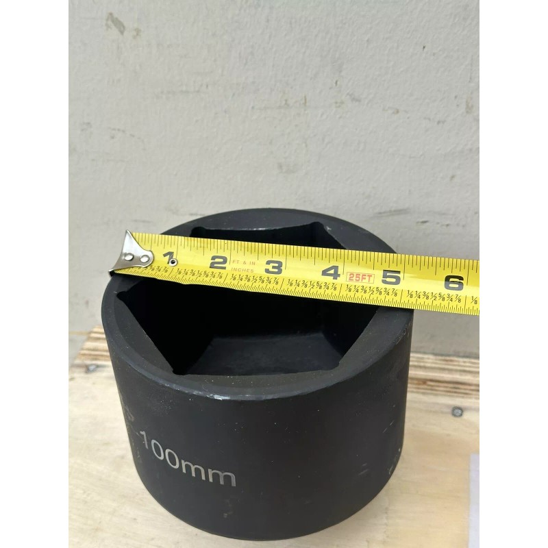 Infinity 1" Dr. 6pt 100mm Metric Jumbo Shallow Impact Socket