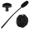 Silicone Double-sided Long Handle Back Brush & Face Brush &