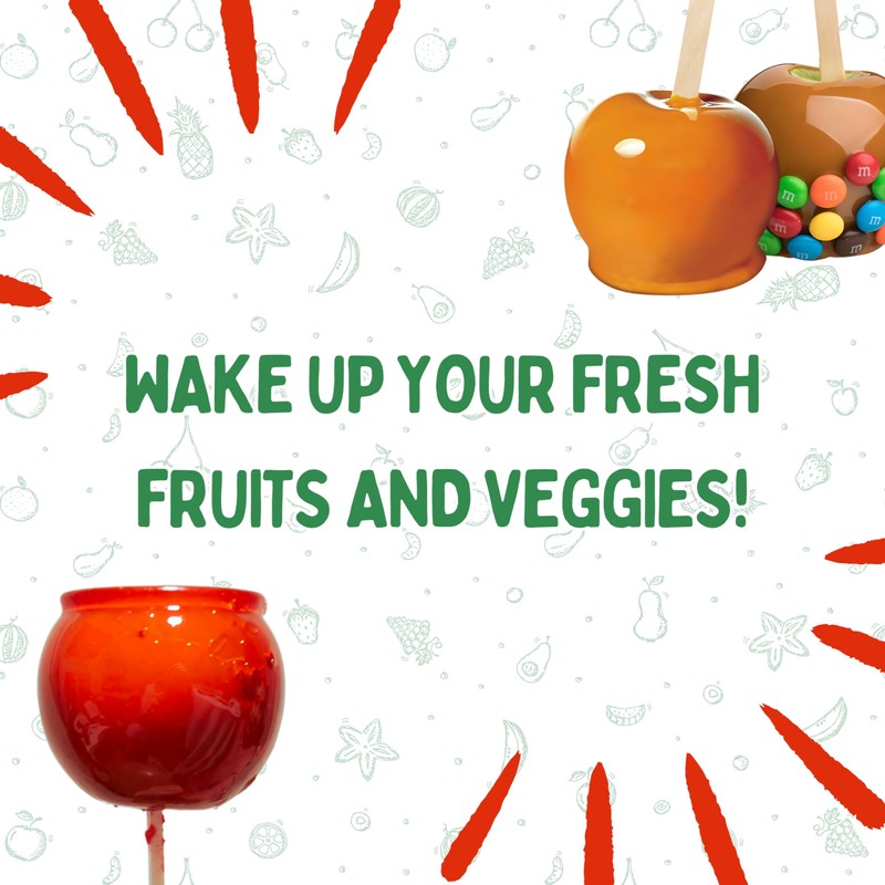 Concord Foods Caramel Apple Kit: Fall Favorite Treat - Indulge