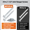 SD Connector Screws, #10 x 1-1/2" Heavy‑Duty Joist Hanger Screws,