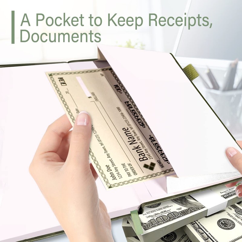 Check Registers for Personal Checkbook, Blugool Checkbook Register with Check