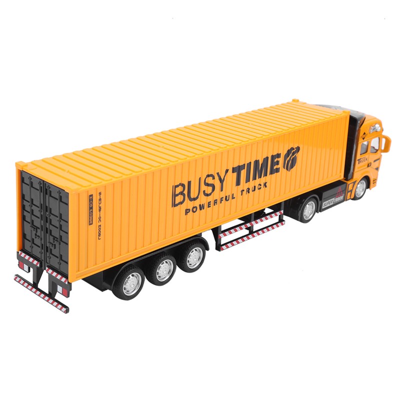 1: 48 Alloy Container Truck Model Toy Highly Simulation Children