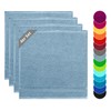Lashuma Linz Kitchen Towels, Doves, Blue, Set of 4, Terry