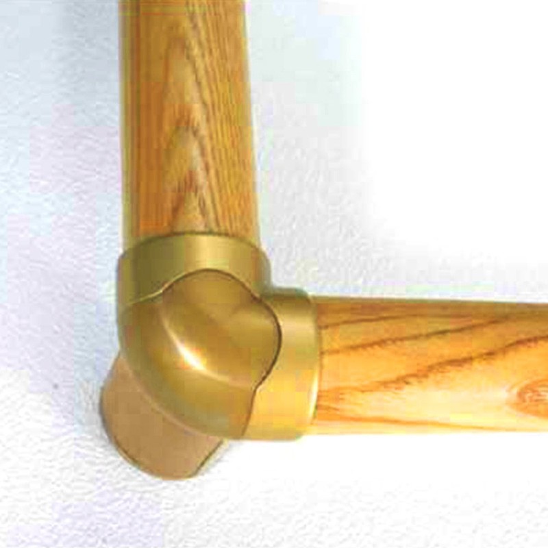 WAKI ABIRA Interior Handrail Hardware Warming Handrail UB Corner Gold