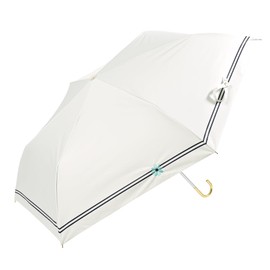 Nifty Colors 2412OF Folding Umbrella, Blackout Border Flower Embroidery Mini