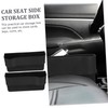 GLEAVI 2pcs Car Storage Seats Car Console Side Front Seat
