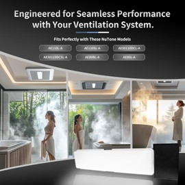 (2PK) S99271607 LED Light Module Compatible with NuTone Bathroom Ventilation Fan AE110L-A, AE110SL-A, AE50110DCL-A, AE50110DCSL-A, AE80BL-A, AE80L-A For Nutone Replacement parts