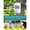 Driveway Alarm Wireless Outside, 1 BY ONE Motion Sensor Alarm