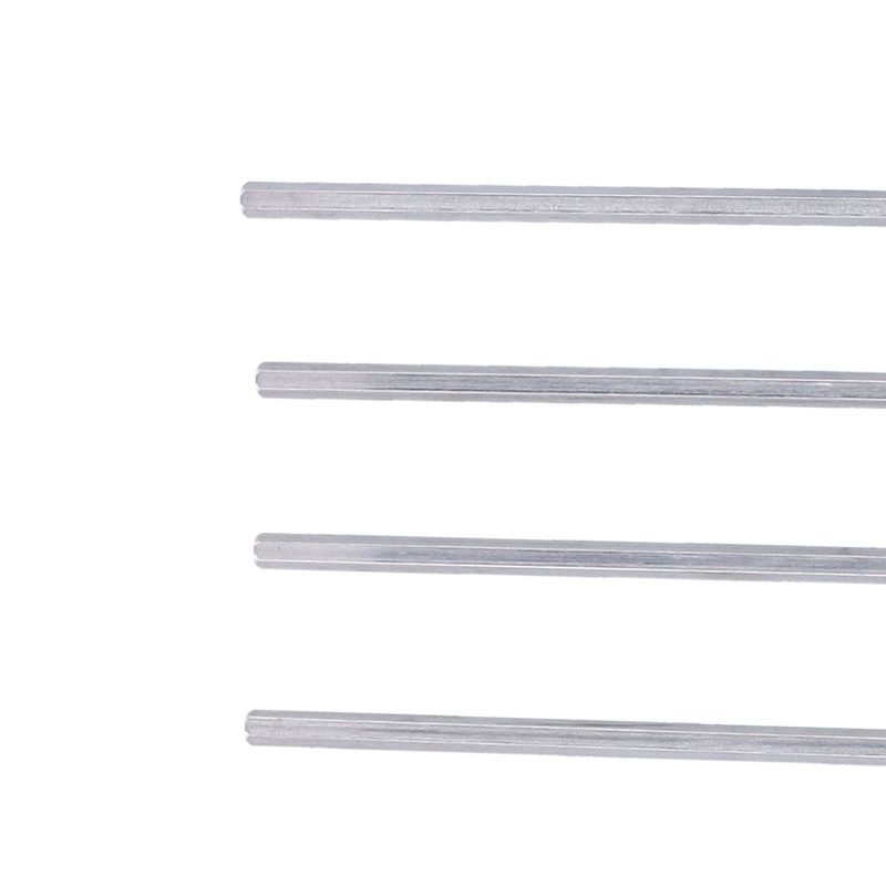 4Pcs Hex Shaft 5mm Stainless Steel High Hardness Wearproof Antislip