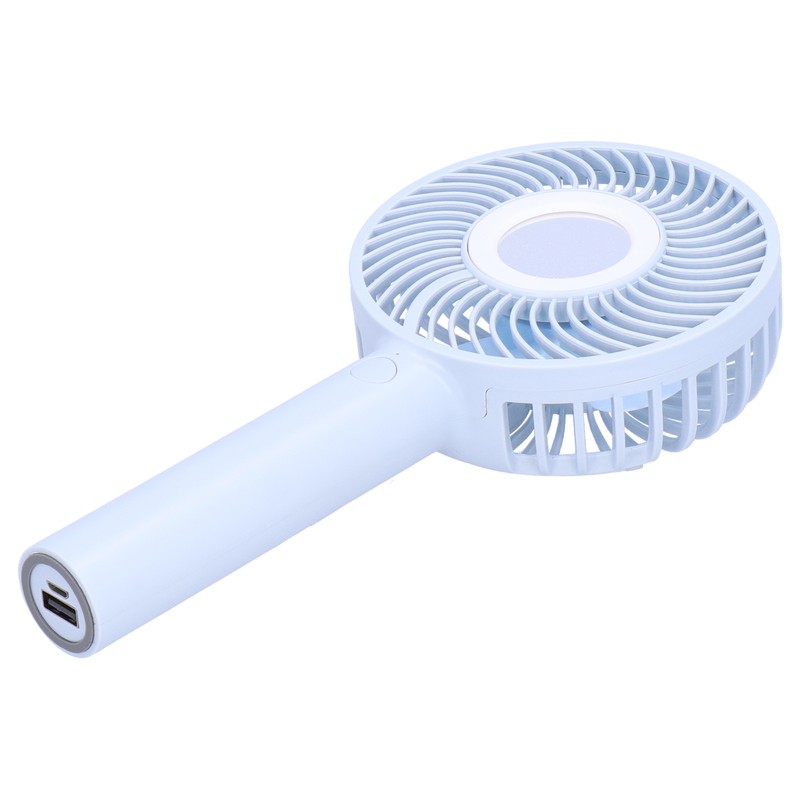 MultiFunctional Mini Fan USB Rechargeable Handheld Fan with Cosmetic Mirror