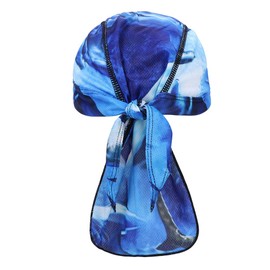 Bandana Breathable Sports Headgear Outdoor Cycling Scarf UV Protection Cap Pirate Scarf Quick Drying Headscarf Bicycle Running Sports Headscarf Pirate Cap Summer Hat for Men and Women