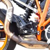 KTM 1290 Footrests SD Adapter Conversion Kit Black Construction