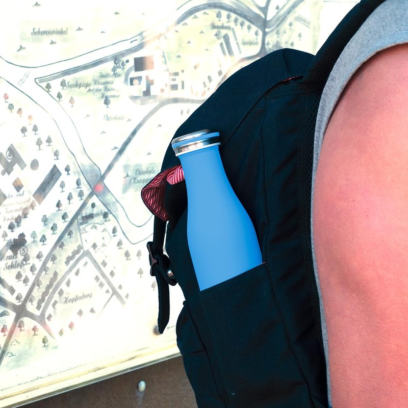 Lurch 240855 Vacuum Flask Stainless Steel Azure