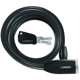Wordlock MatchKey Cable Lock – 10mm, 5 Feet, Black