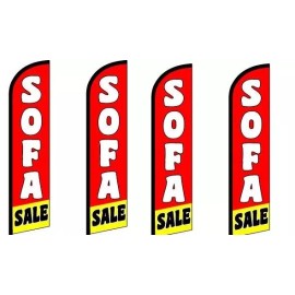 Sofa Sale King Size Windless Flag Pack of 4 (Hardware Not Included)