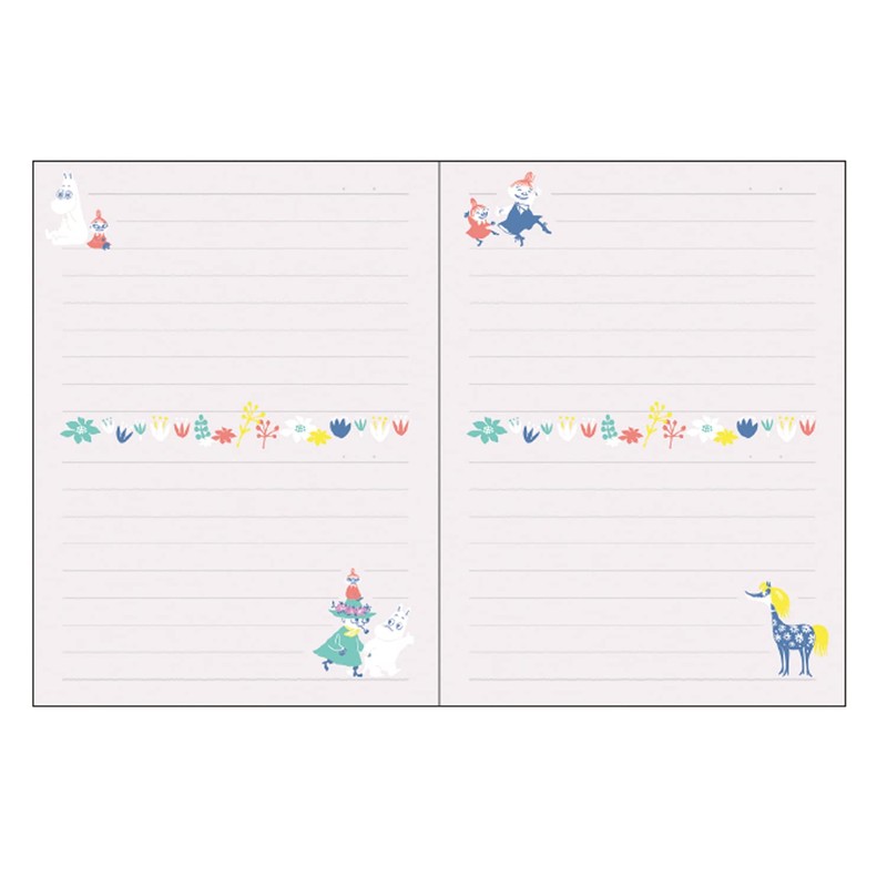 Gakken Staful Moomin BD12018 Diary, Pink
