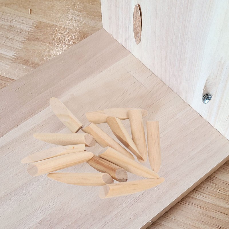 Pack of 50 Solid Wood Pocket Hole Plugs for Pocket
