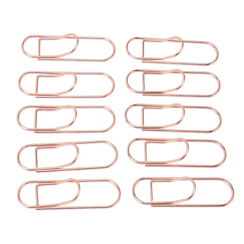 66pcs Metal Pen Clips for Student Slip Resistance Rust Prevention