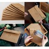 10pcs A5 C5 Documents Wallets Kraft Paper File Folders Thick