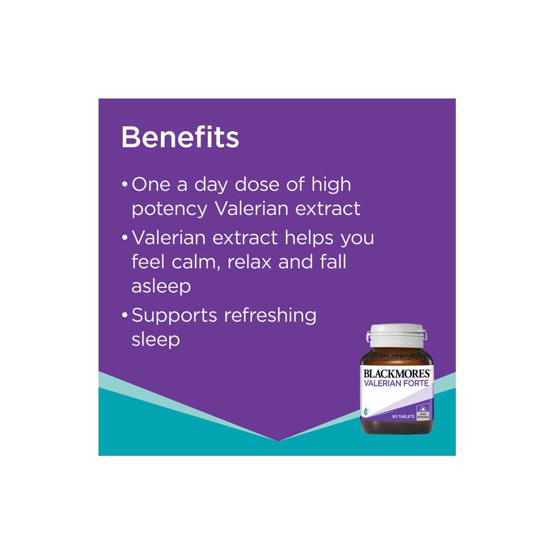 Blackmores Valerian Forte 60 Tablets