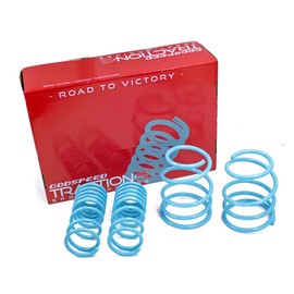 Godspeed LS-TS-SU-0012 Traction-S Sports Lowering Springs, Reduce Body Roll, Improved Handling, Set of 4, compatible with Subaru WRX STI (VA2) 2015-19
