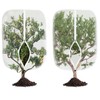 Large Fruit Tree Netting, 2 Pack 8x8Ft Garden Netting Pest