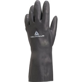 Delta Plus Toutravo 509 Neoprene Chemical And Abrasion Resistant Work Safety Gloves - Size 9.5