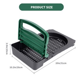 Chicken Nesting Box Tray, Plastic Chicken Laying Box Tray for Chicken Nest Boxes