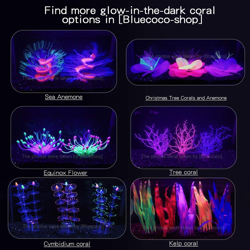 Bluecoco Soft Silica Gel Moves Naturally with Water Flow, Aquarium