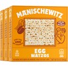 Manishewitz Egg Matzo 12oz (3 Pack) Kosher (Not For Passover),