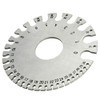 Stainless Steel SWG Wire Gauge Measure Wire Thickness & Sheet