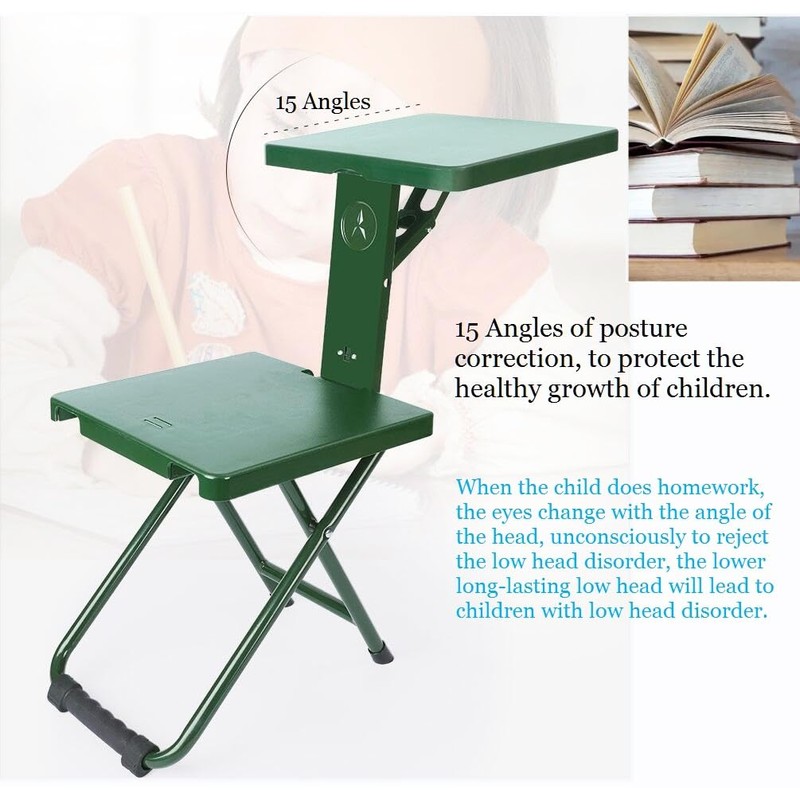 MOGUOBIN Folding Camping Chair Stool Portable Fishing Stool Outdoor Folding