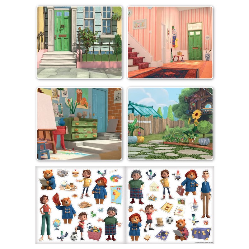 Paper Projects The Adventures of Paddington Sticker Scene Activity Set