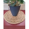13.8 in Round Woven Placemats Plate Chargers Set of 4,