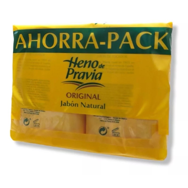 Heno de Pravia Jabon Natural Heno De Pravia Pack 4