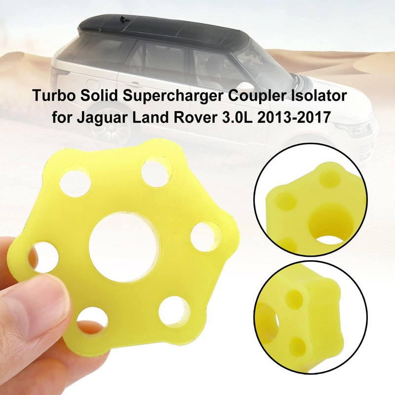 gtpartes Supercharger Coupler Isolator Oil Filled Nylon Fits for2013-2017 Jaguar