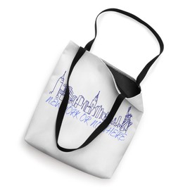 NYC NEWYORK or NOWHERE Skyline Tote Bag