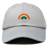 DALIX Rainbow Baseball Cap Womens Hats Cute Hat Soft Cotton