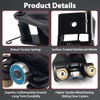 Wisamic Sliding Door Rollers Compatible with 2005-2010 Honda Odyssey EX