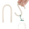 Knchy 2 Pcs Bendable Hanging Hooks, Multi-Functional Flexible S Shaped