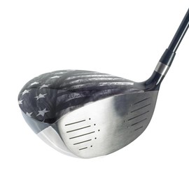 ParSkins Driver Skin - Premium Vinyl Golf Head Wrap with Precut Piece - Easy to Install - Knife-Less Tape Included - Made in USA - Right Hand - Proveil Victory Grey