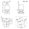 Ulincos 5 Pole Relay for U1914 DC12V Vehicles 30/40A 1C
