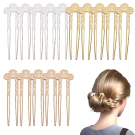 15 Stück Haarnadel,French Hair Pin U-Förmige,French Pin für Frauen & Mädchen, Elegante Frisuren,Bequem,Frisur Zubehör