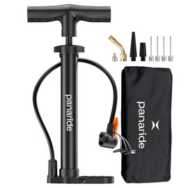 Advanced Bike Pump with Dual Presta and Schrader Valves